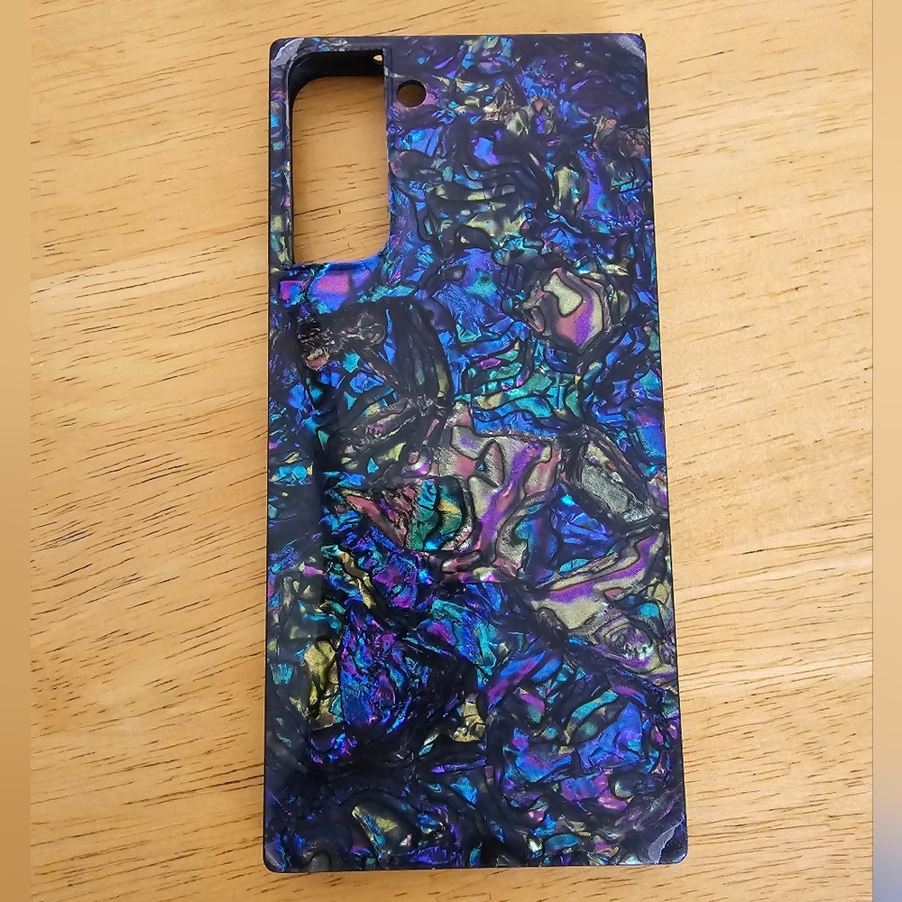 FLAUNT Galaxy s21 Plus Abalone Shell Square Case